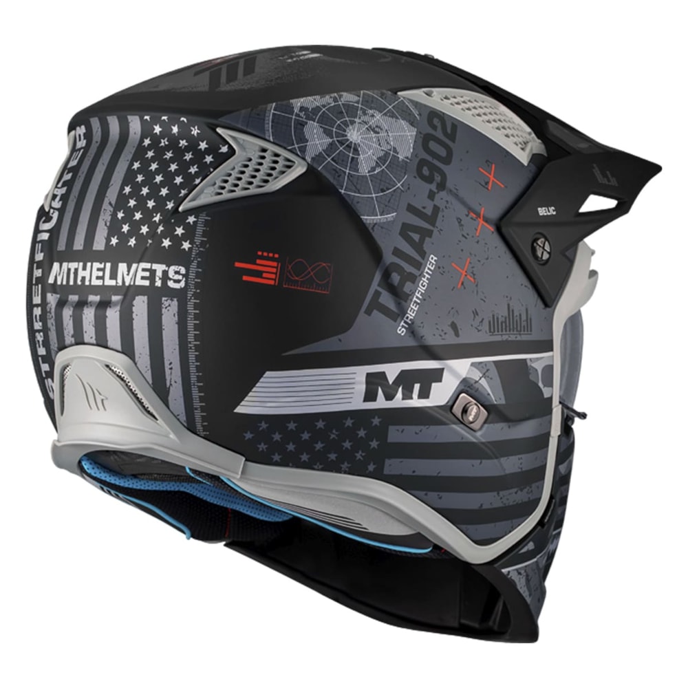 Capacete MT Streetfighter Belic