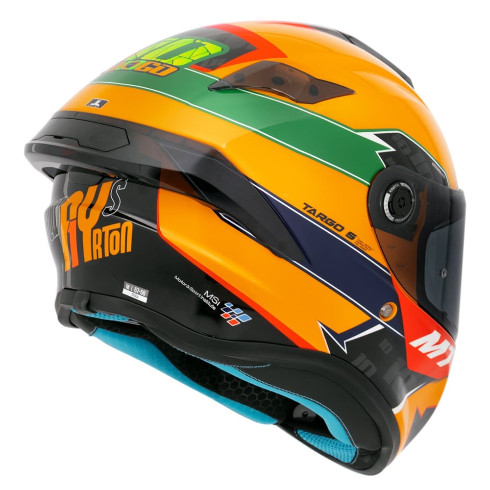 Capacete MT Targo S Diogo Moreira 2023 Tribute