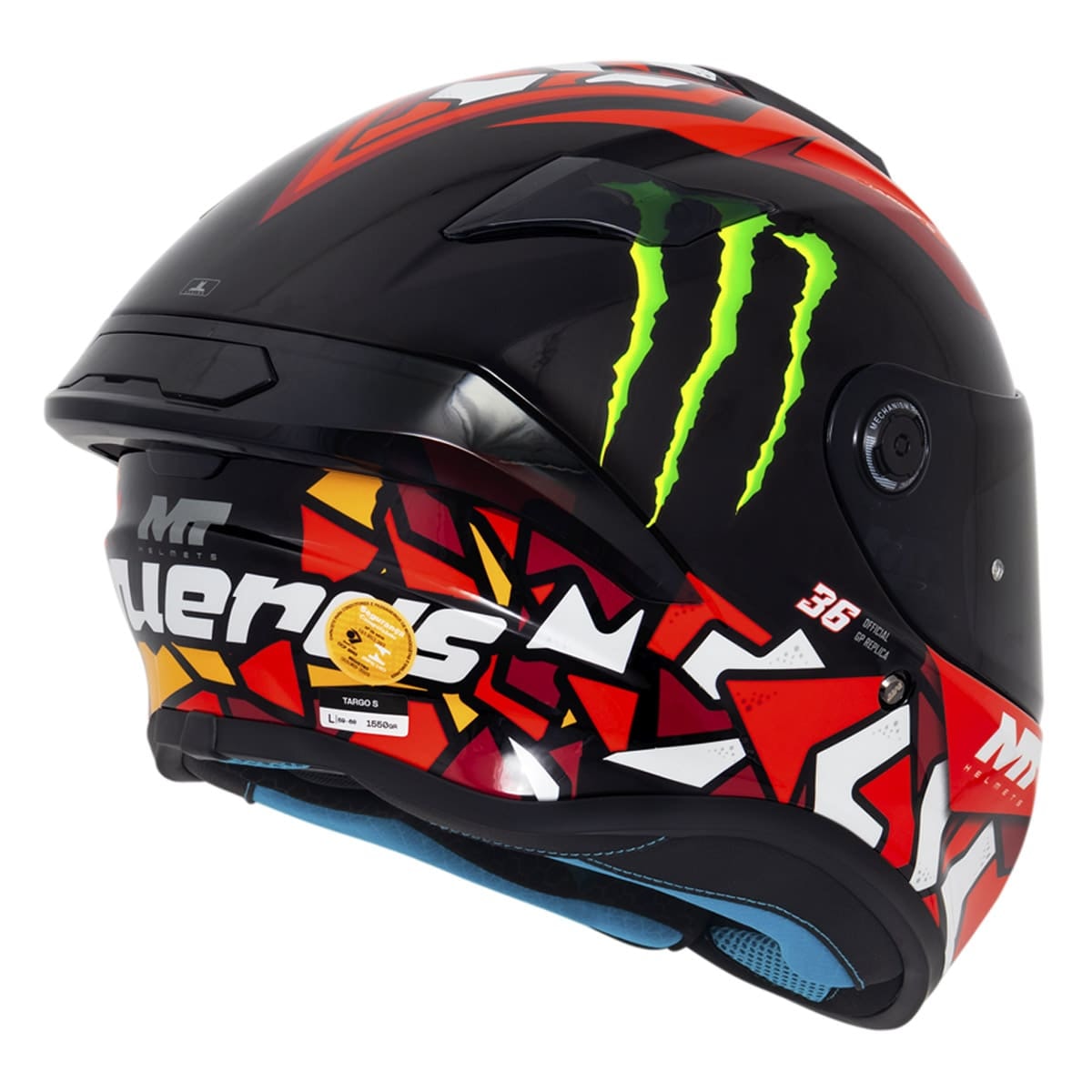 Capacete MT Targo S Piqueras - Sacramento