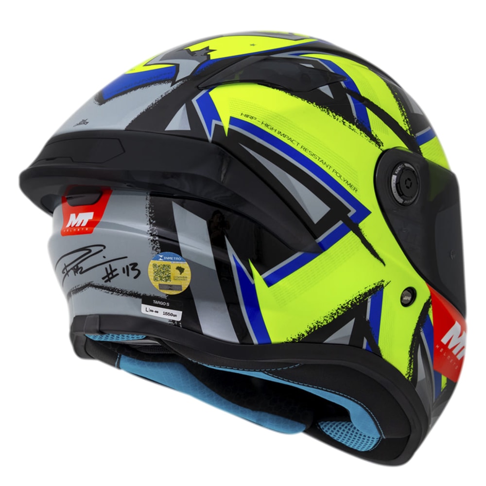 Capacete MT Targo S Rafael Paschoalin
