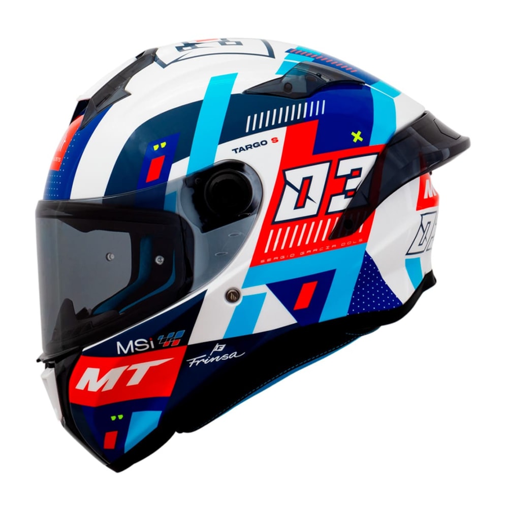 Capacete MT Targo S Sergio Garcia 2024