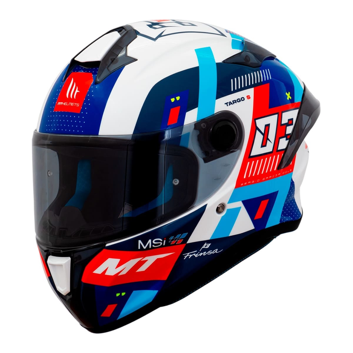 Capacete MT Targo S Sergio Garcia 2024 - Sacramento