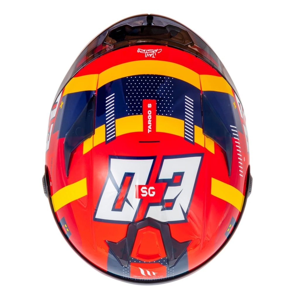 Capacete MT Targo S Sergio Garcia 2024