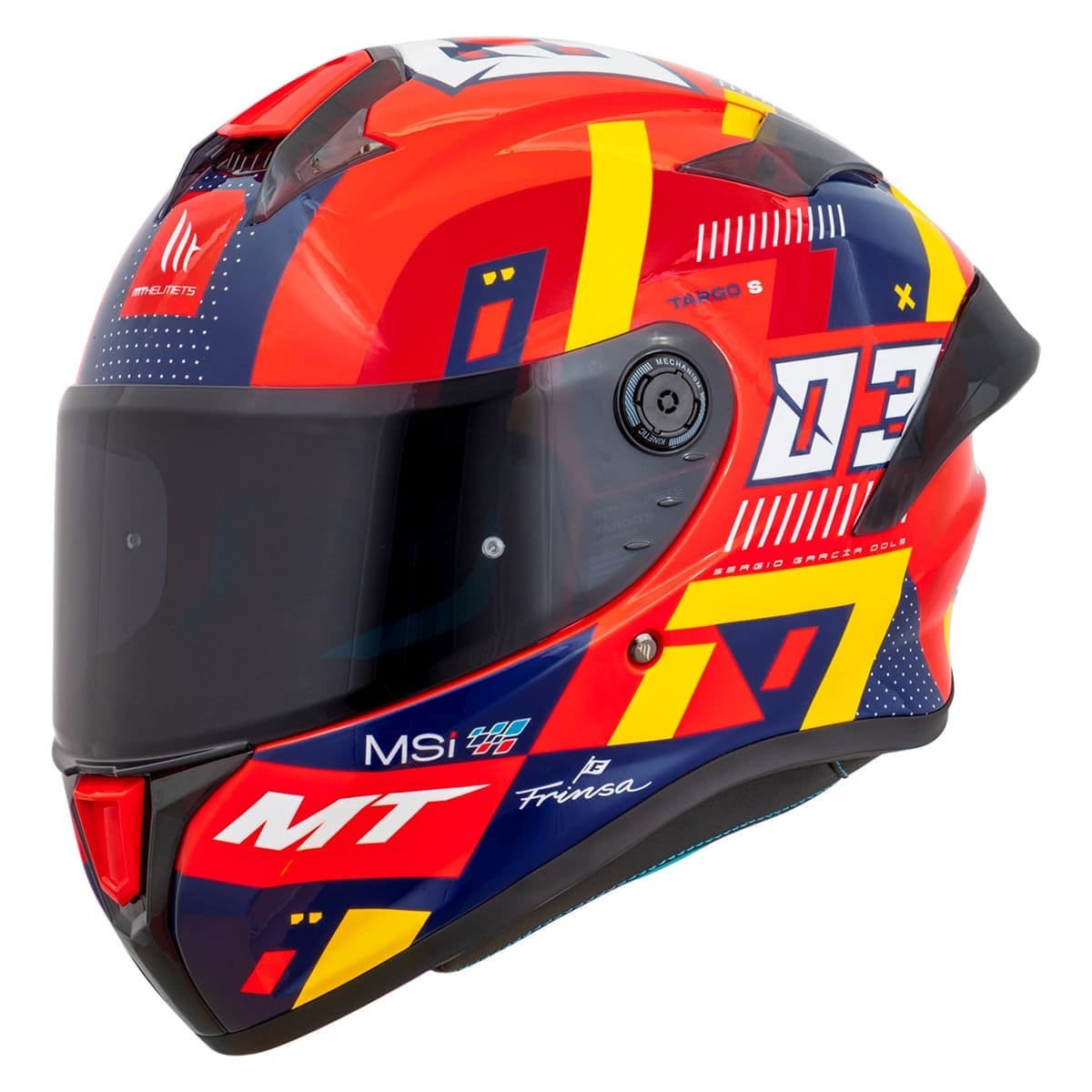 Capacete MT Targo S Sergio Garcia 2024
