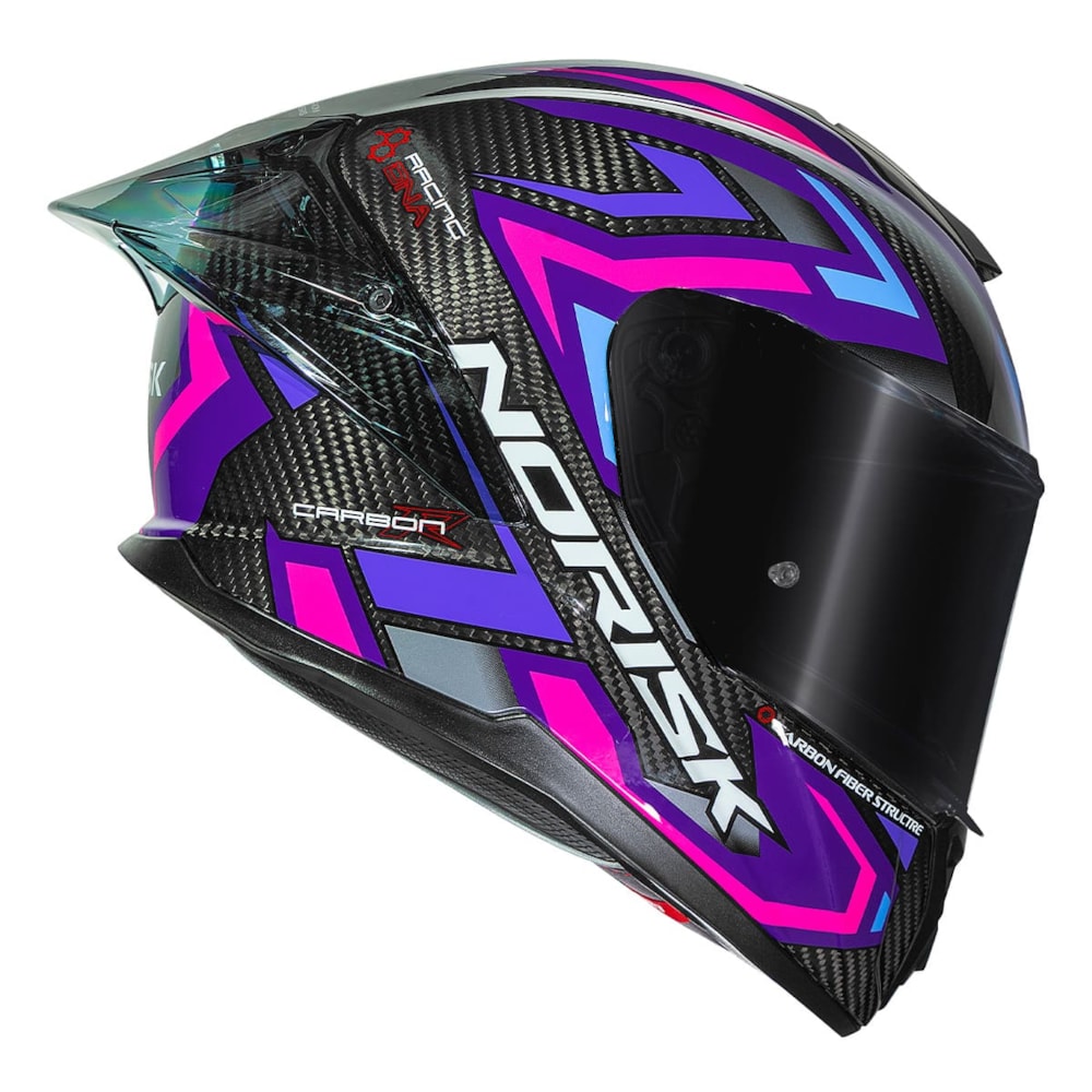 Capacete Norisk Carbon R Spot

