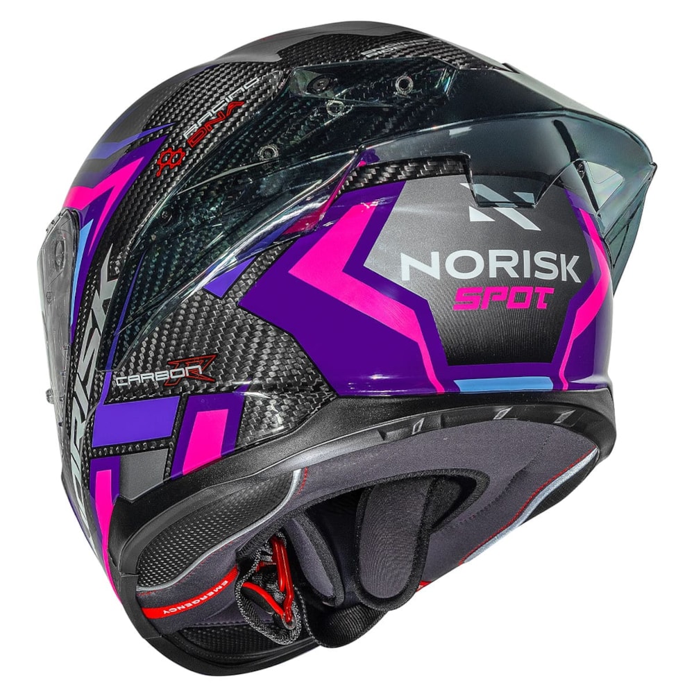 Capacete Norisk Carbon R Spot
