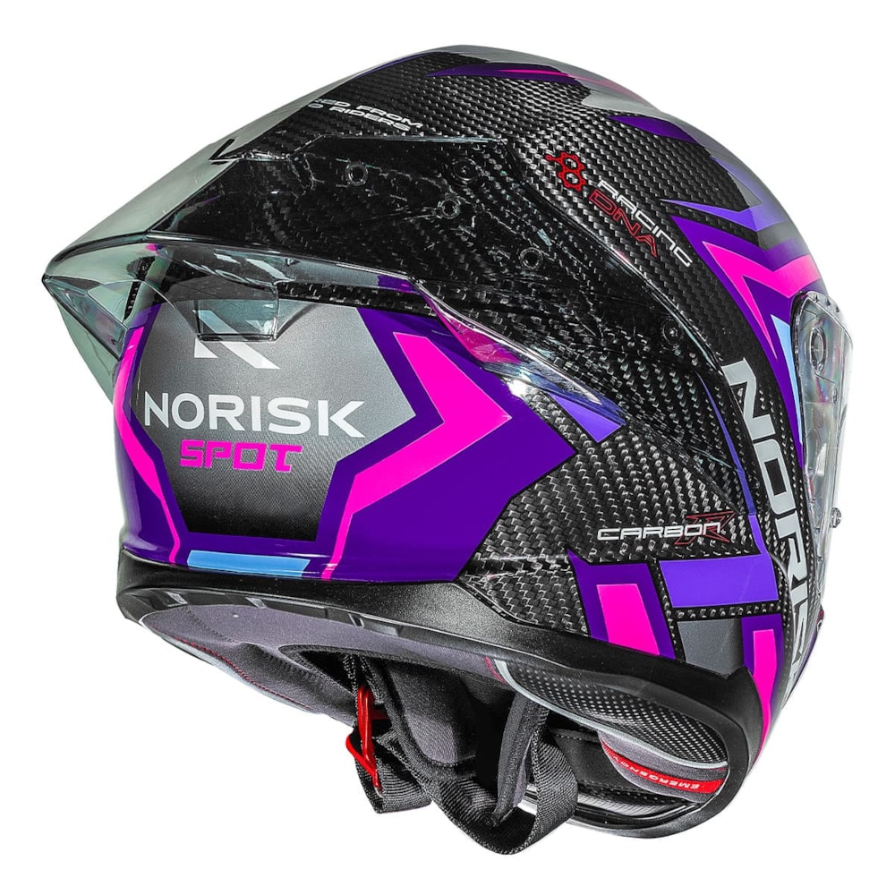Capacete Norisk Carbon R Spot
