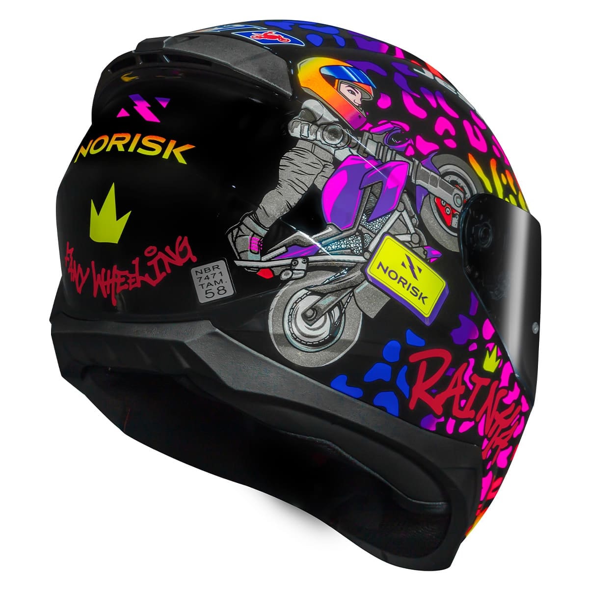 Capacete Norisk Razor Fanny Wheeling Replica - Sacramento