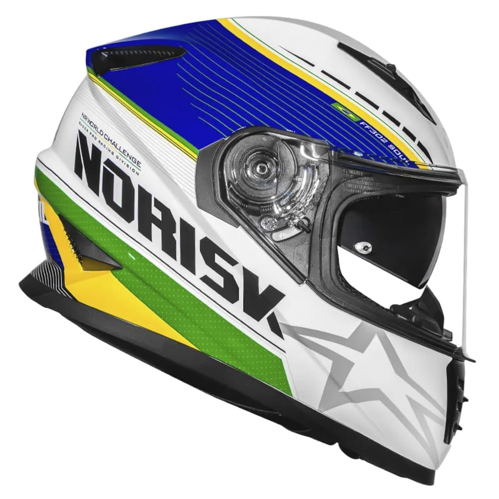 Capacete Norisk Soul 2 FF302 Grand Prix Brazil