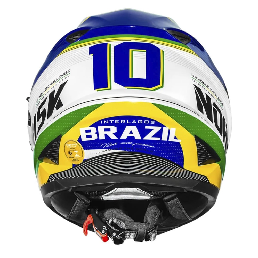 Capacete Norisk Soul 2 FF302 Grand Prix Brazil
