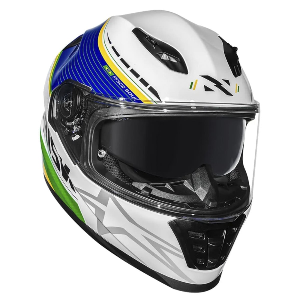 Capacete Norisk Soul 2 FF302 Grand Prix Brazil