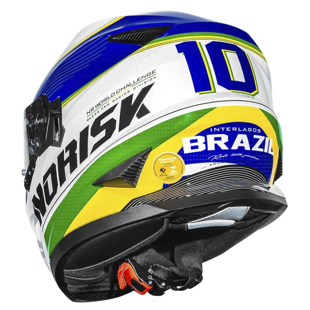 Capacete Norisk Soul 2 FF302 Grand Prix Brazil
