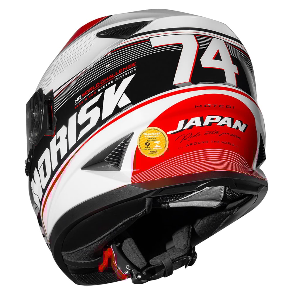 Capacete Norisk Soul 2 FF302 Grand Prix Japan