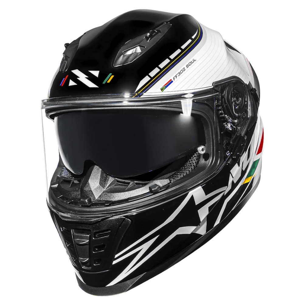 Capacete Norisk Soul 2 FF302 Grand Prix South Africa