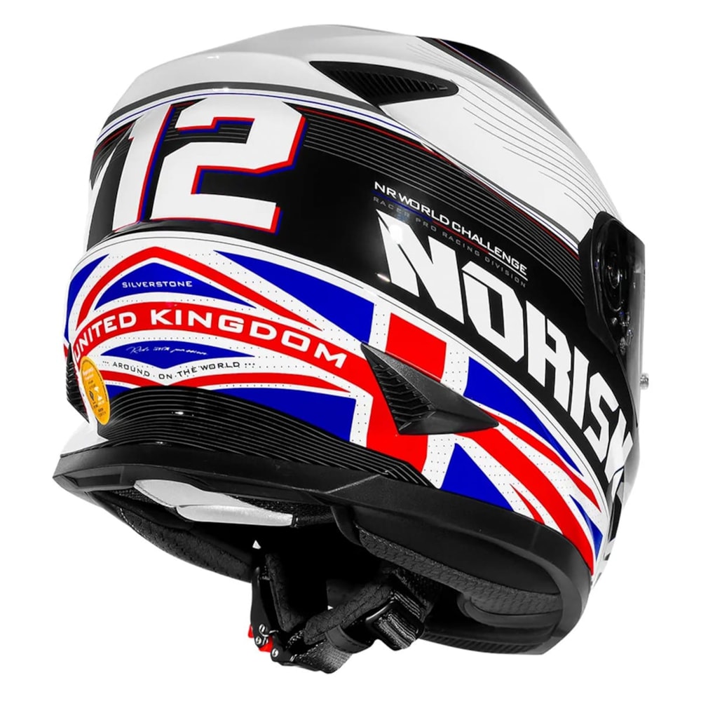 Capacete Norisk Soul 2 FF302 Grand Prix United Kingdom