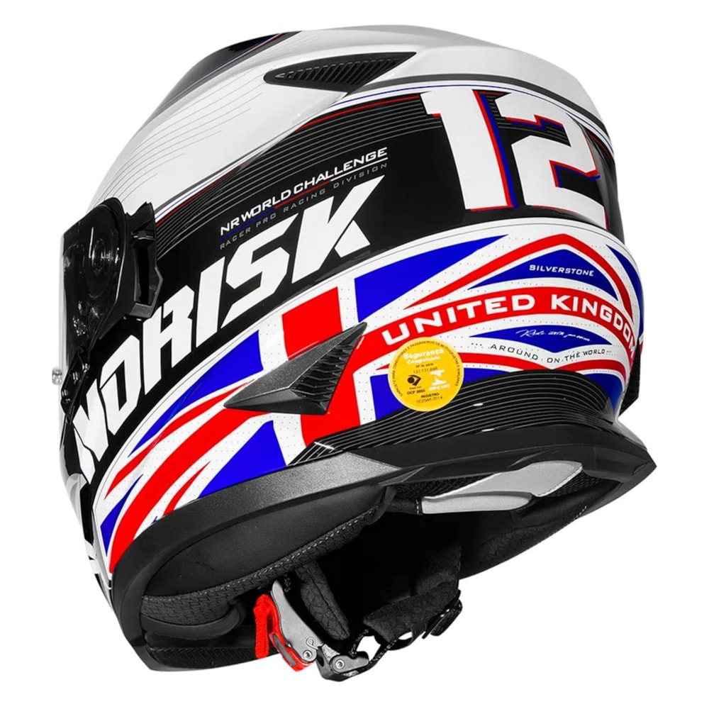 Capacete Norisk Soul 2 FF302 Grand Prix United Kingdom