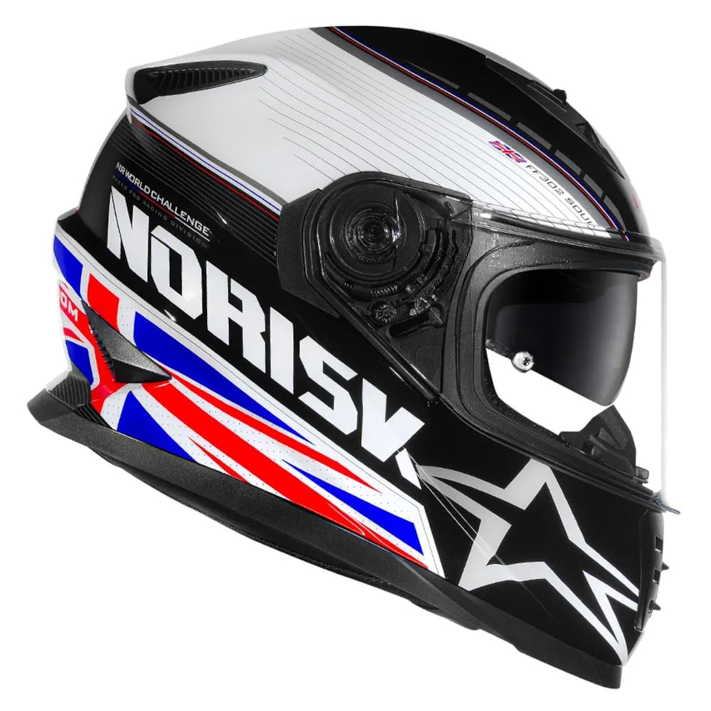 Capacete Norisk Soul 2 FF302 Grand Prix United Kingdom