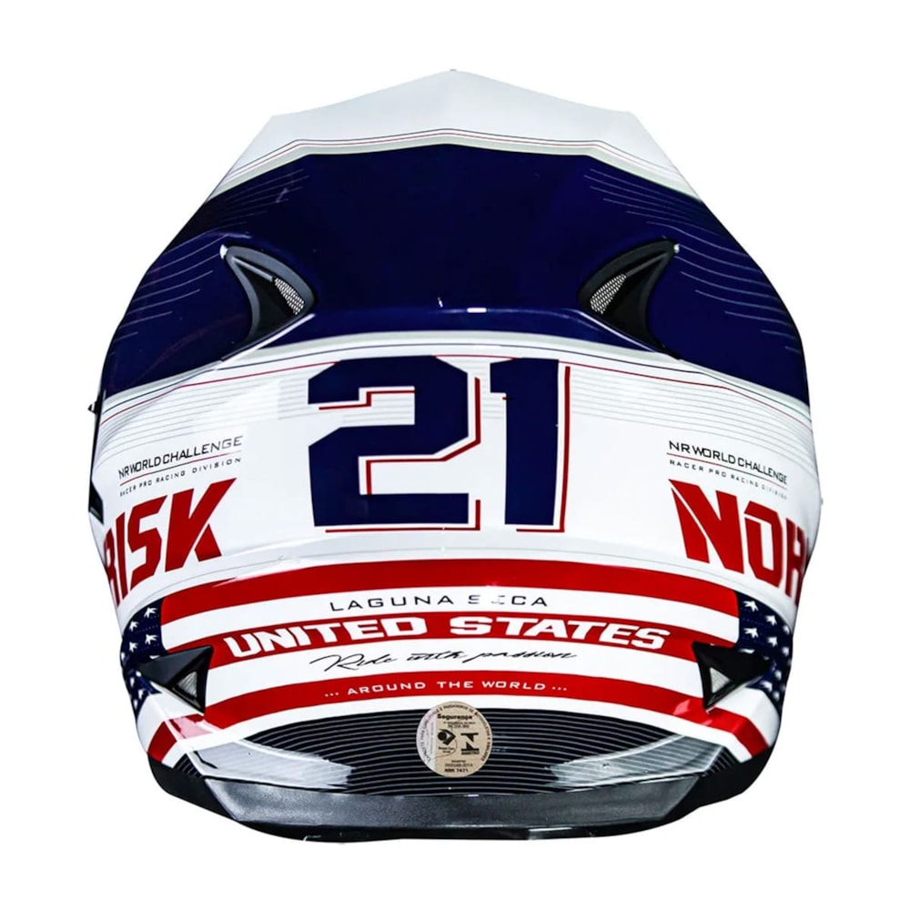 Capacete Norisk Soul 2 FF302 Grand Prix USA