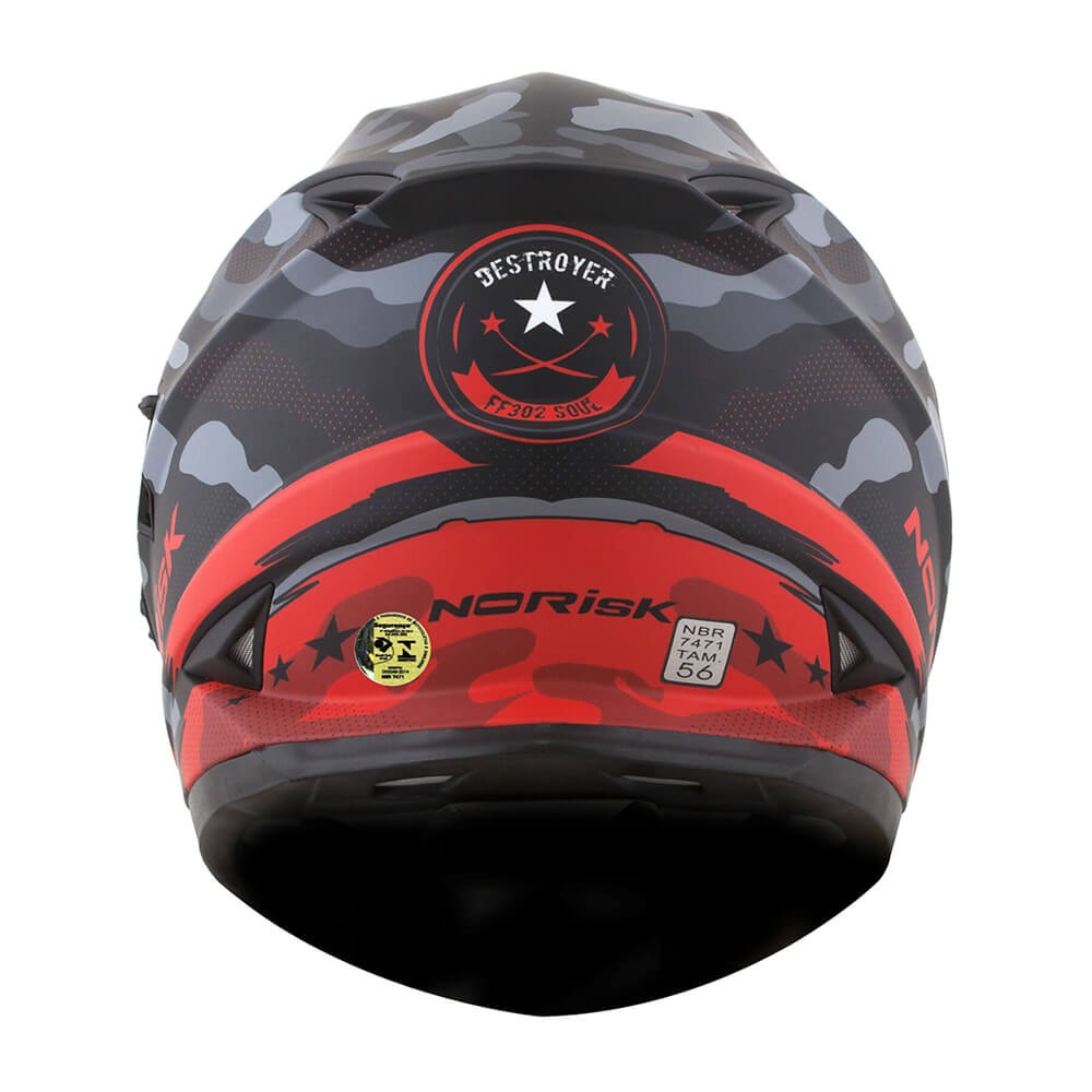 Capacete Norisk Soul FF302 Destroyer Matte