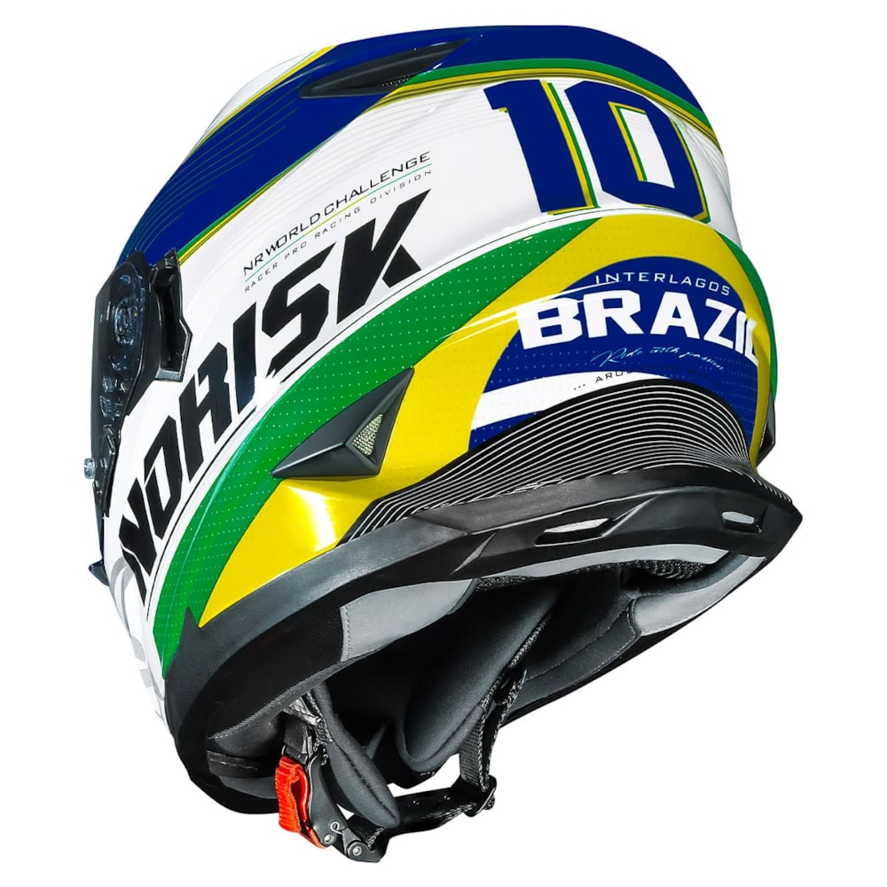 Capacete Norisk Soul FF302 Grand Prix Brasil