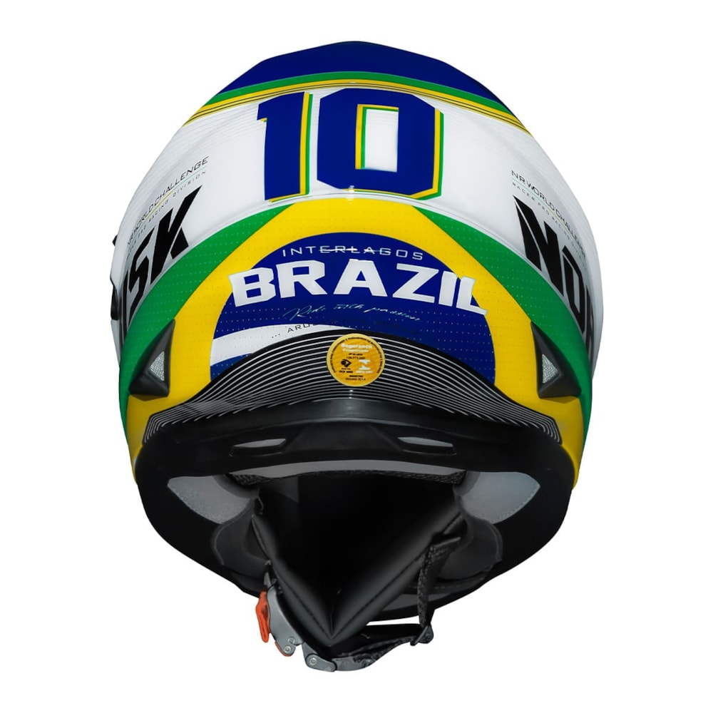 Capacete Norisk Soul FF302 Grand Prix Brasil