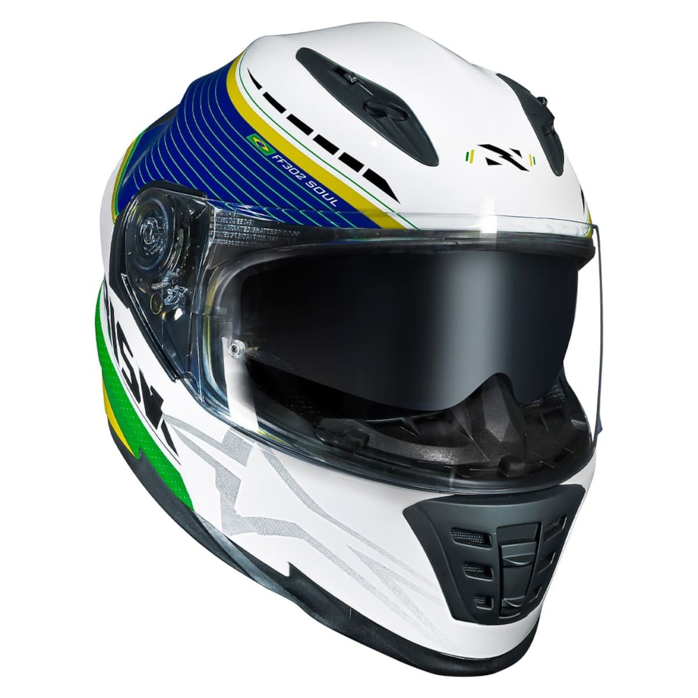 Capacete Norisk Soul FF302 Grand Prix Brasil