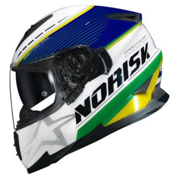 Capacete Norisk Soul FF302 Grand Prix Brasil