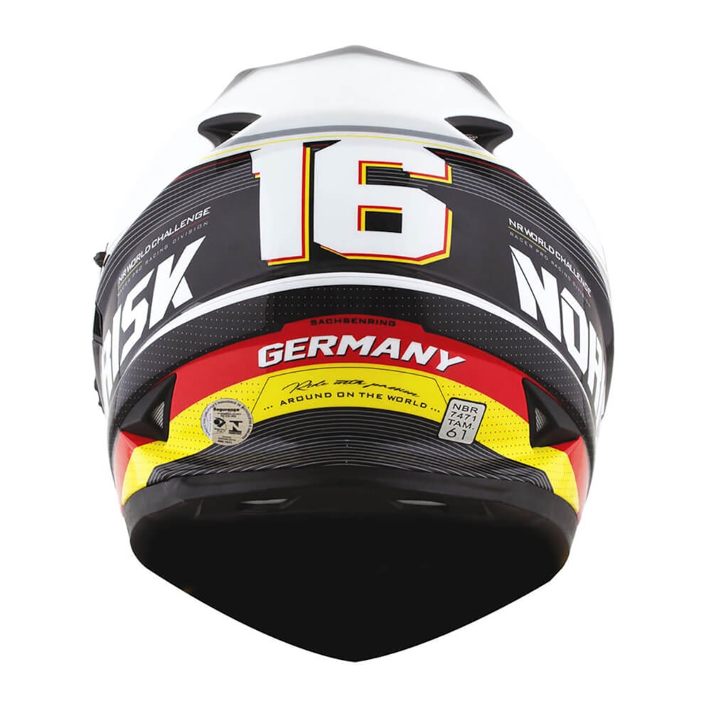 Capacete Norisk Soul FF302 Grand Prix Germany