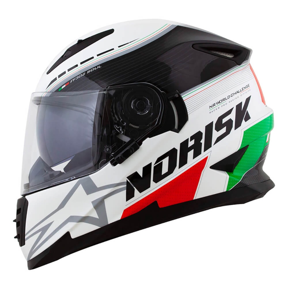 Capacete Norisk Soul FF302 Grand Prix Italy