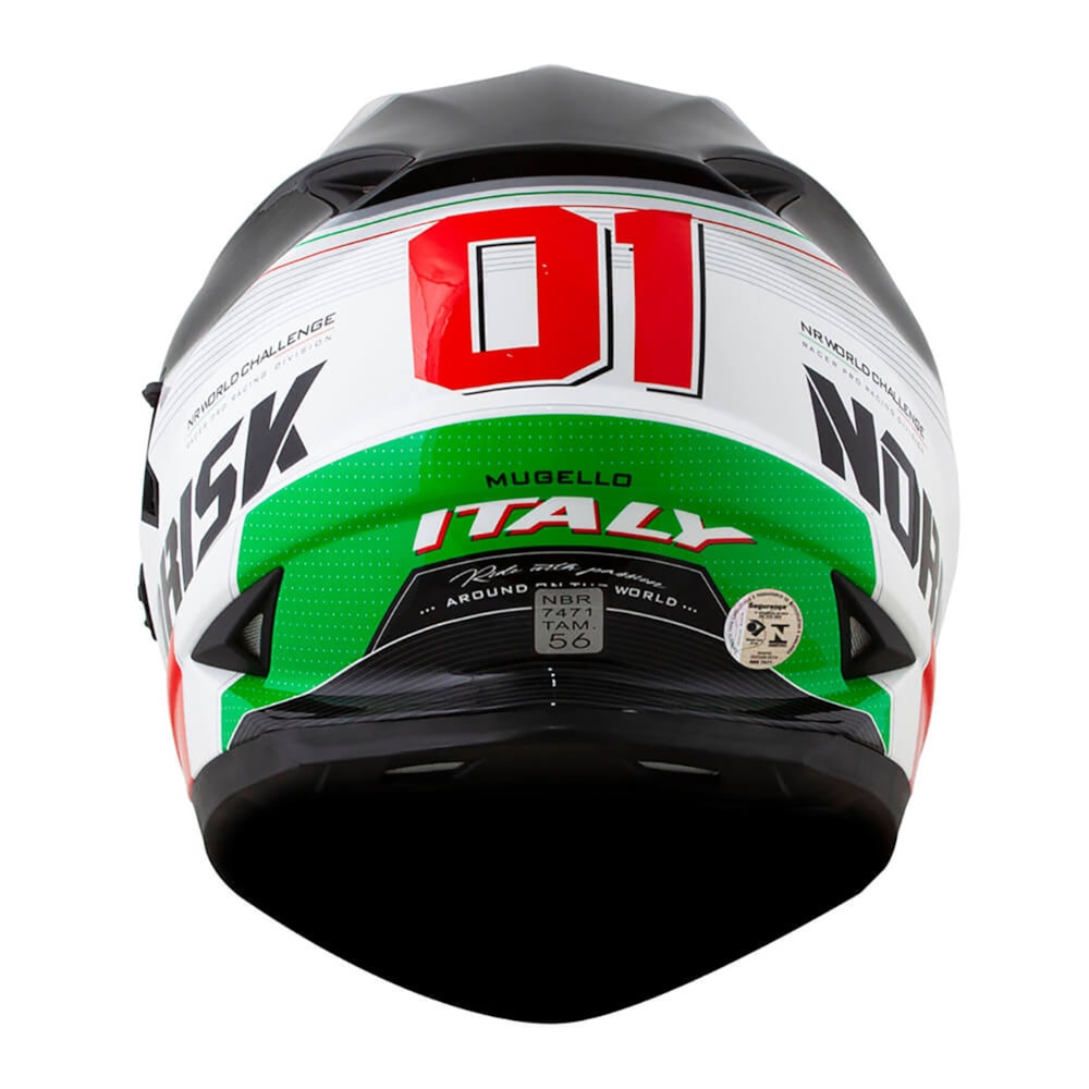 Capacete Norisk Soul FF302 Grand Prix Italy