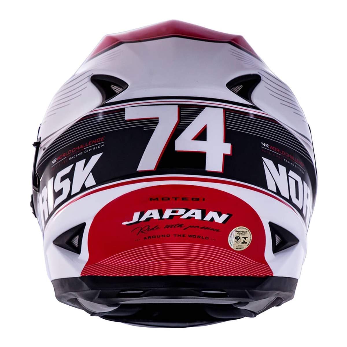 norinyan☆ Capacete Original Norisk Razor Monocolor Cinza Titanium - MotoBR