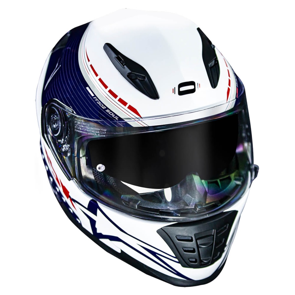 Capacete Norisk Soul FF302 Grand Prix USA