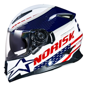 Capacete Norisk Soul FF302 Grand Prix USA