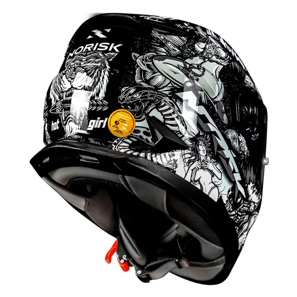 Capacete Norisk Soul FF302 Hot Girl