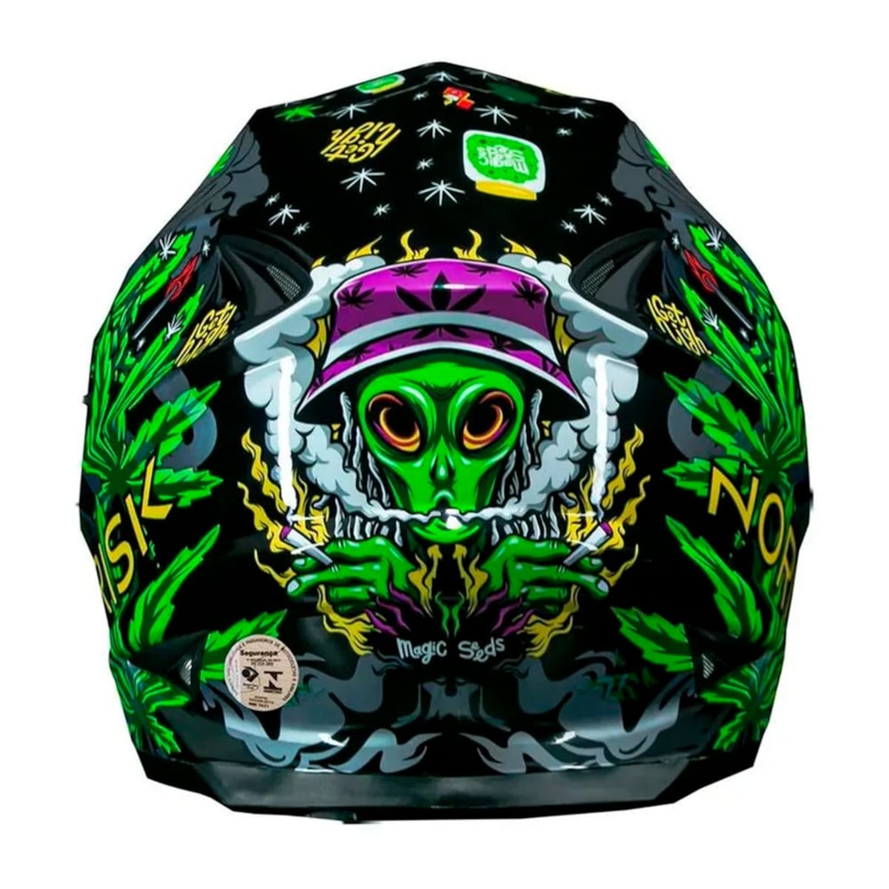 Capacete Norisk Soul FF302 Magic Seed