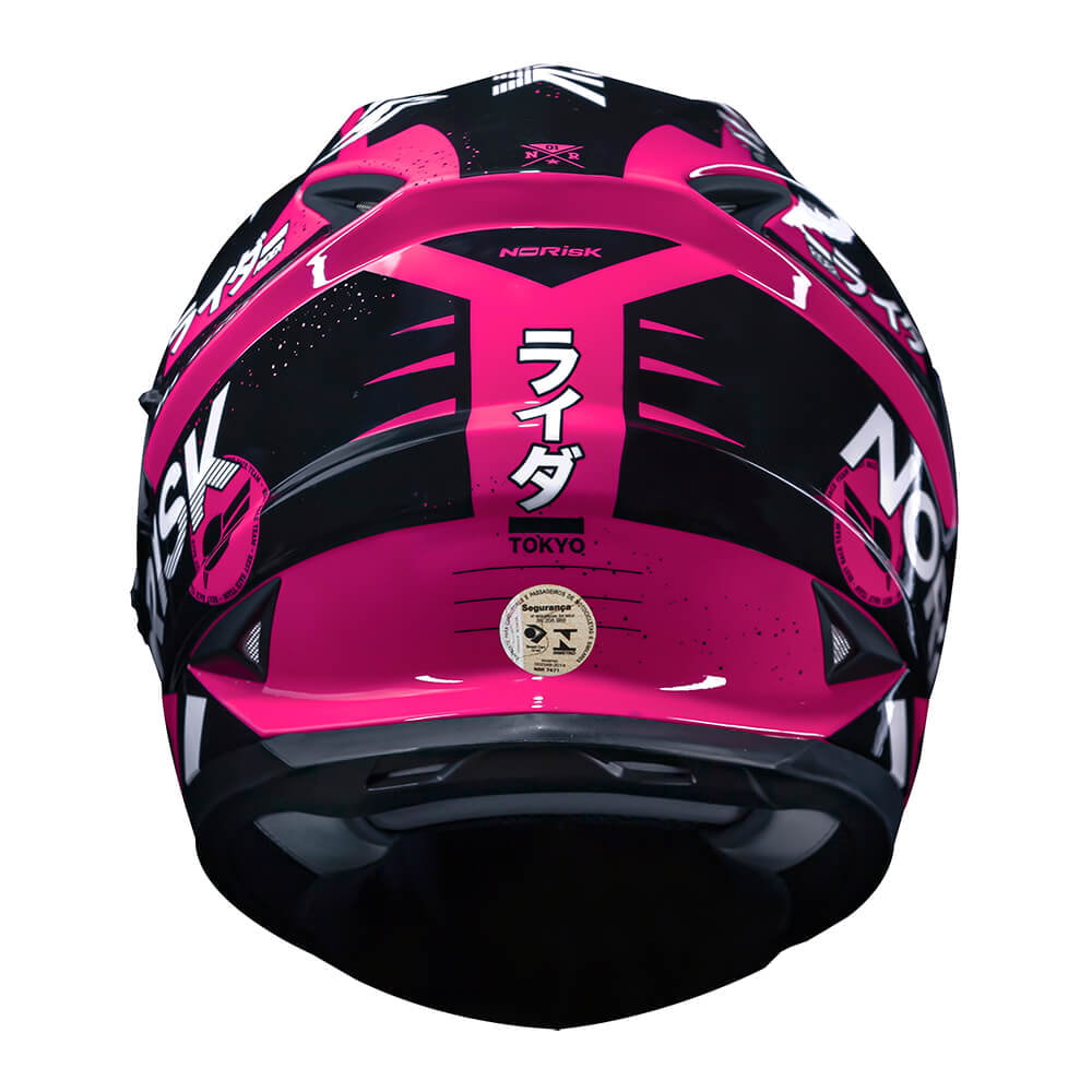 Capacete Norisk Soul FF302 Tokyo - Sacramento