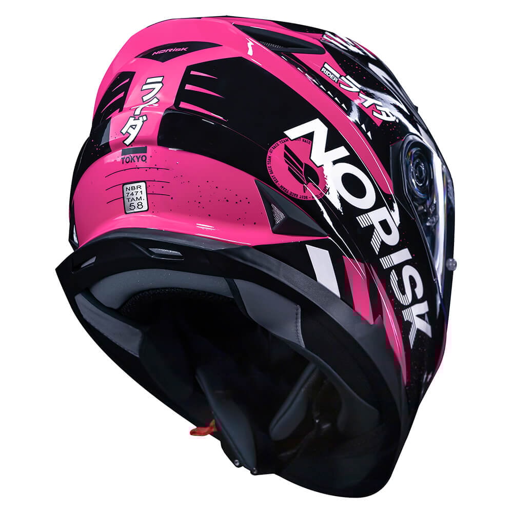 Nori’s Capacete Norisk Soul FF302 Tokyo - Sacramento