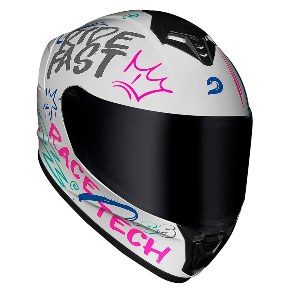 Capacete Race Tech Hit Faster