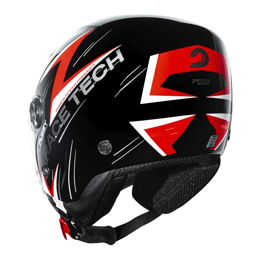 Capacete Race Tech Play Fuzzy