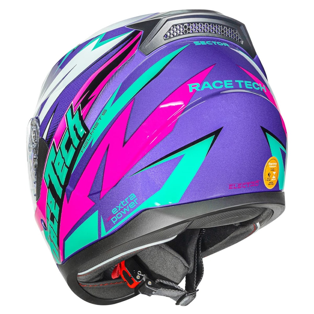 Capacete Race Tech Sector Electro