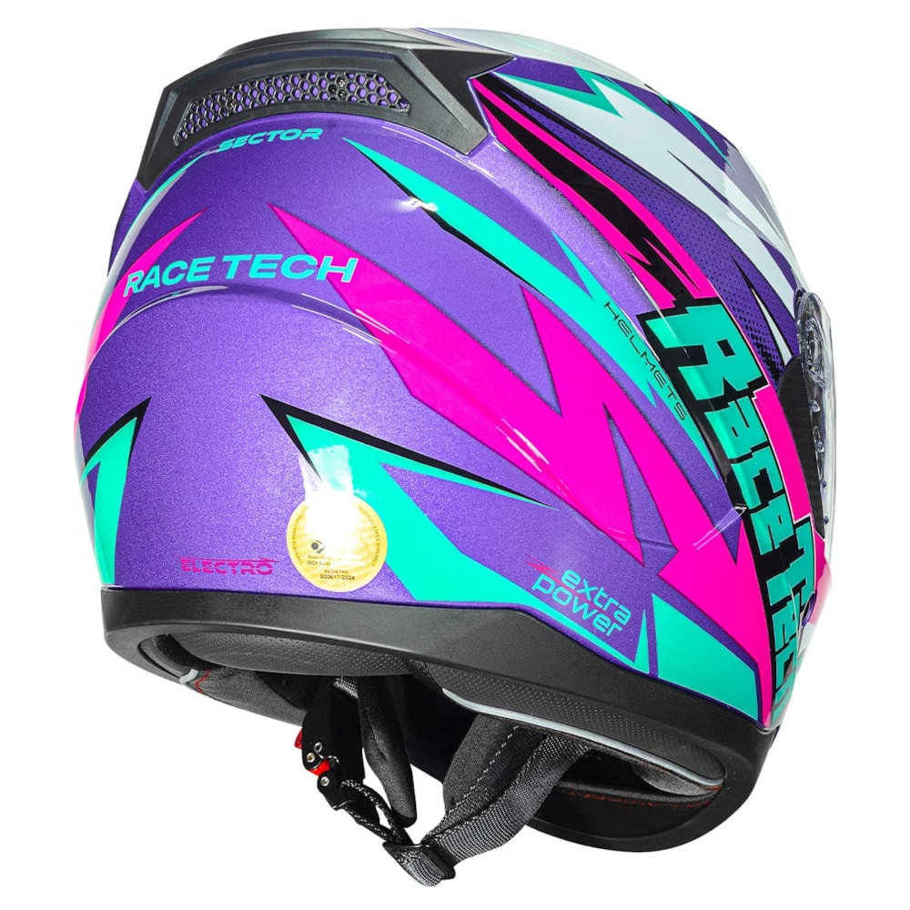 Capacete Race Tech Sector Electro