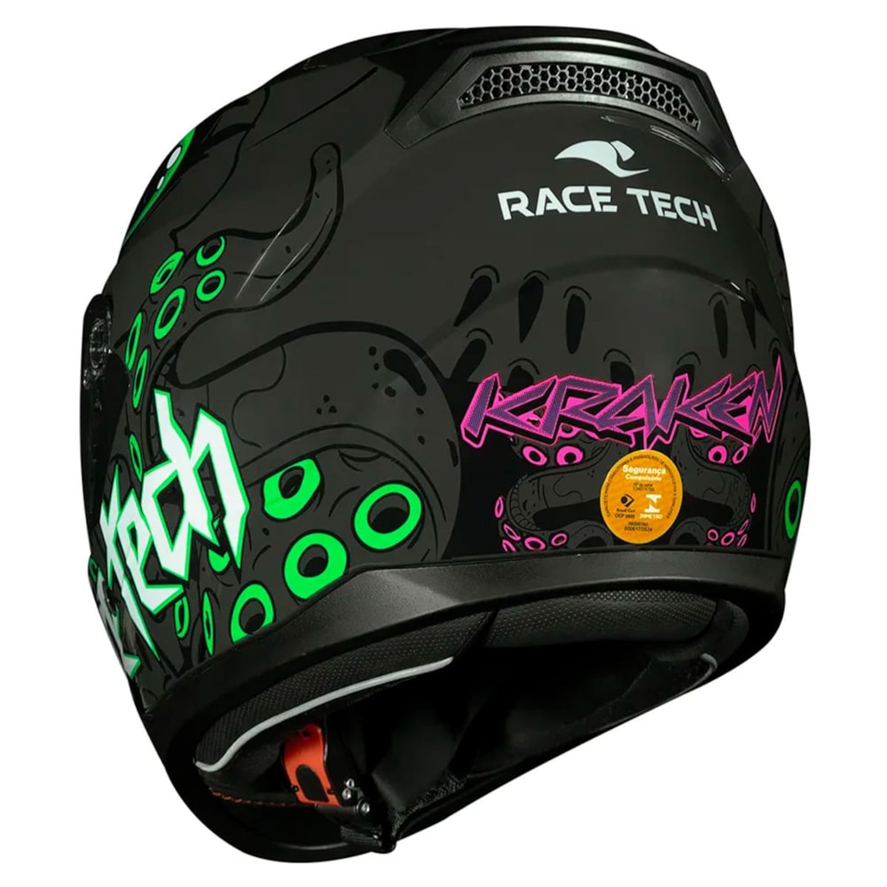 Capacete Race Tech Sector Kraken