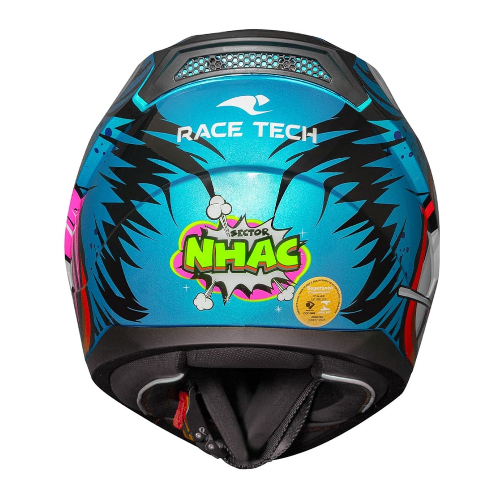 Capacete Race Tech Sector Nhac