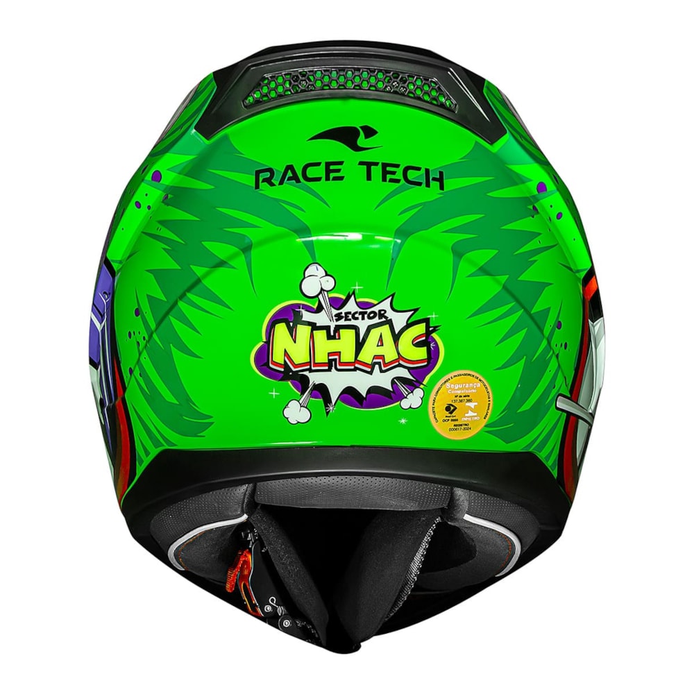 Capacete Race Tech Sector Nhac