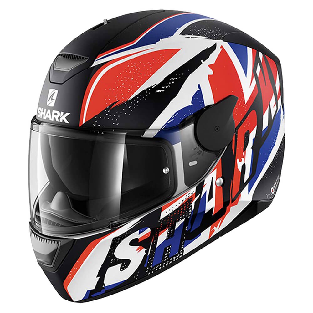 Capacete Shark D-Skwal Ujack Glossy Wbr