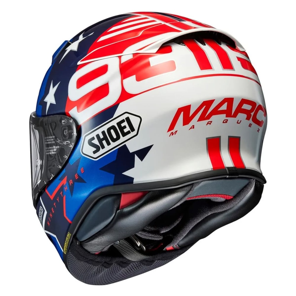 Capacete Shoei NXR 2 Marquez American Spirit TC-10