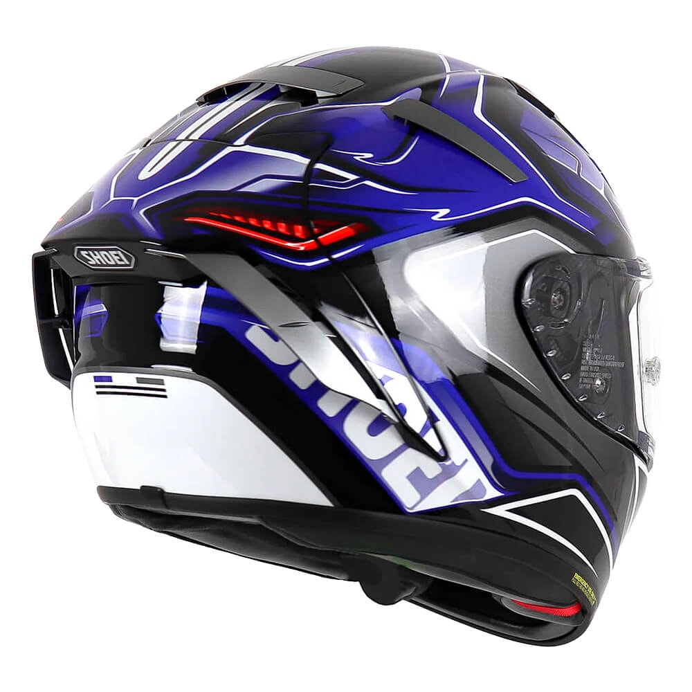 Aerodyne Casco Shoei X Spirit Shoei X-14 AERODYNE TC-2 Blue Helmet