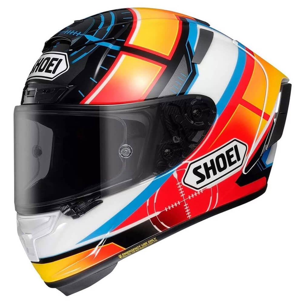 Capacete Shoei X-Spirit 3 de Angelis Tc-1 - Sacramento