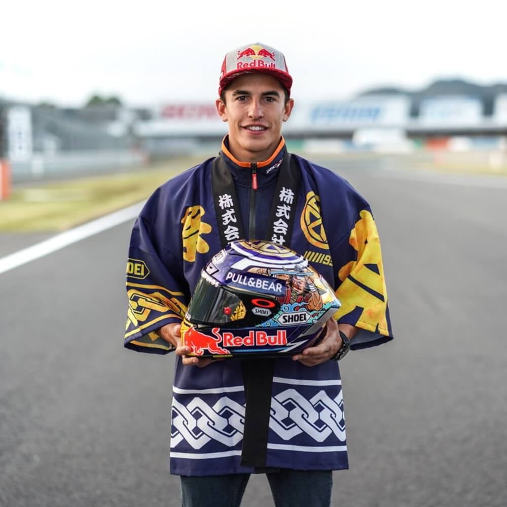 Capacete Shoei X-Spirit 3 Marquez Motegi 3 Tc-2