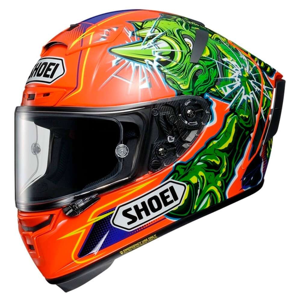 Capacete Shoei X-Spirit 3 Power Rush Tc-8